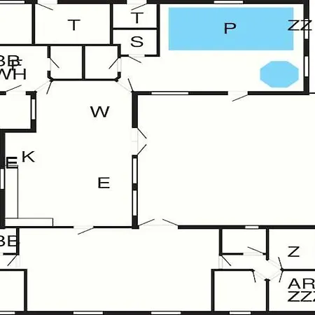 Holiday home 24 Person In Sp Ttrup Spottrup